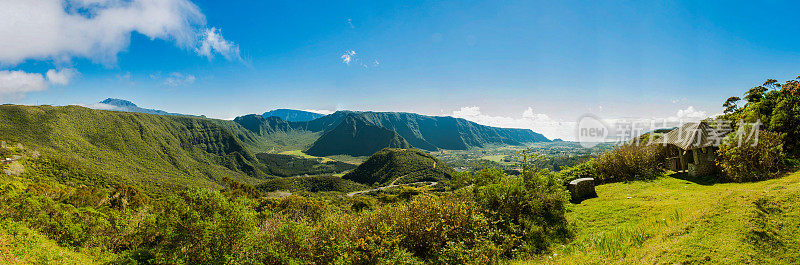 留尼旺岛La Plaine des Palmistes的景观